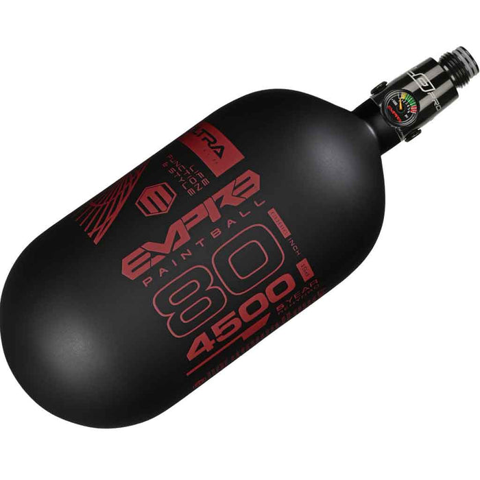 Empire Ultra Light Air System w/ Flo Pro Regulator - 80 4500 - Black Red