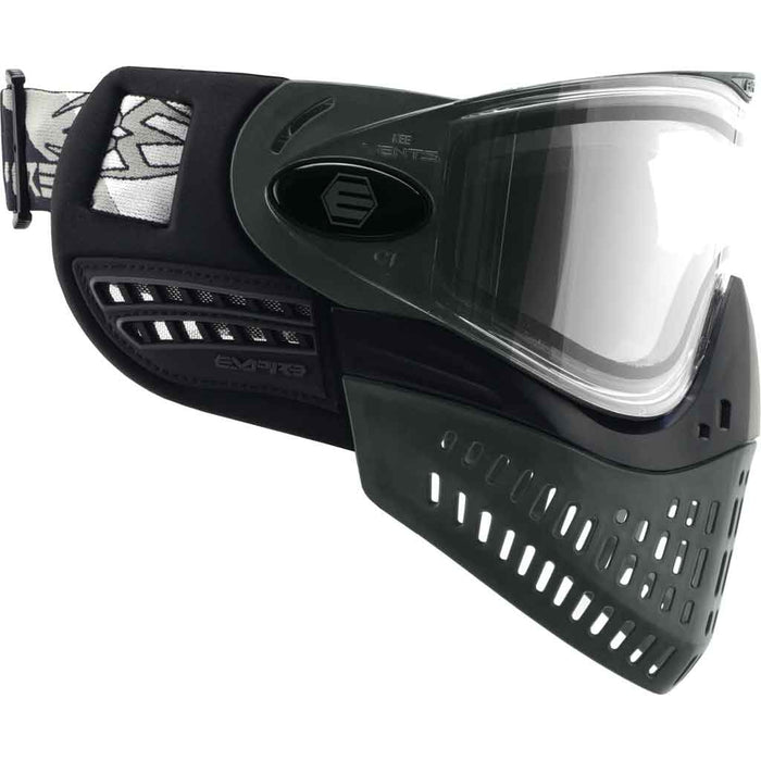 Empire E-Vent Paintball Mask - Grey - Choose Lens Color