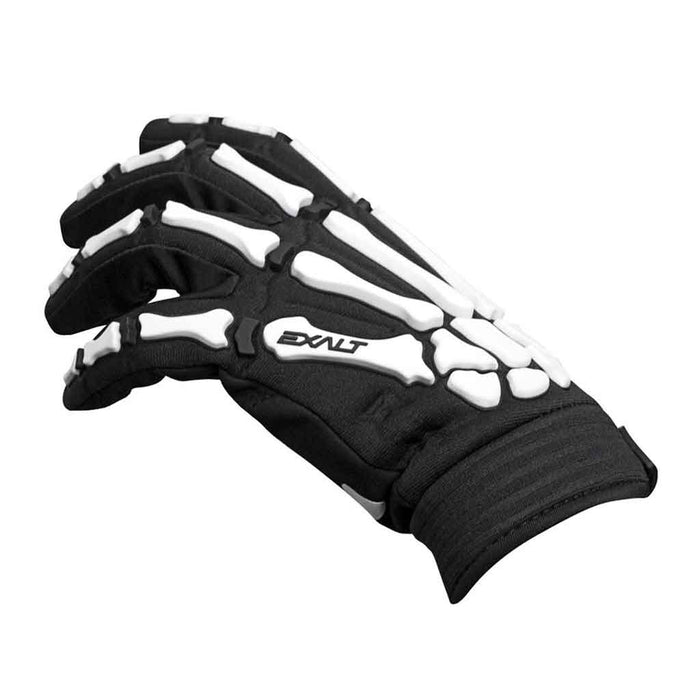 Exalt - Death Grip Gloves - Full Finger - Black / White