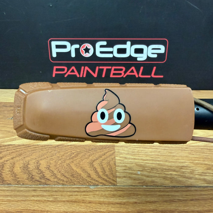 Pre Owned - Exalt Barrel Sock - Poop Emoji - Brown
