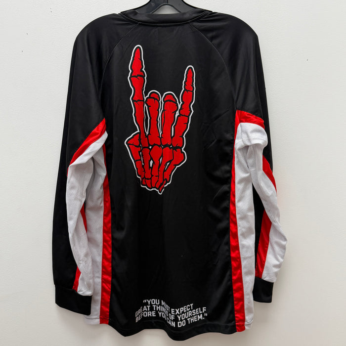 Pre Owned - HK Army DZN Jersey - Black Red White - Medium