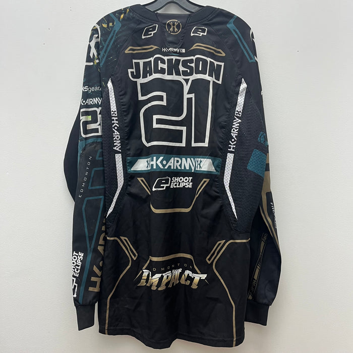 Pre Owned - Game Worn Jersey Fuzzy Edmonton Impact - #3 XL