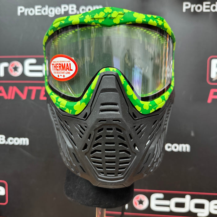 HK Army RMX Paintball Mask Black St Patrick Green