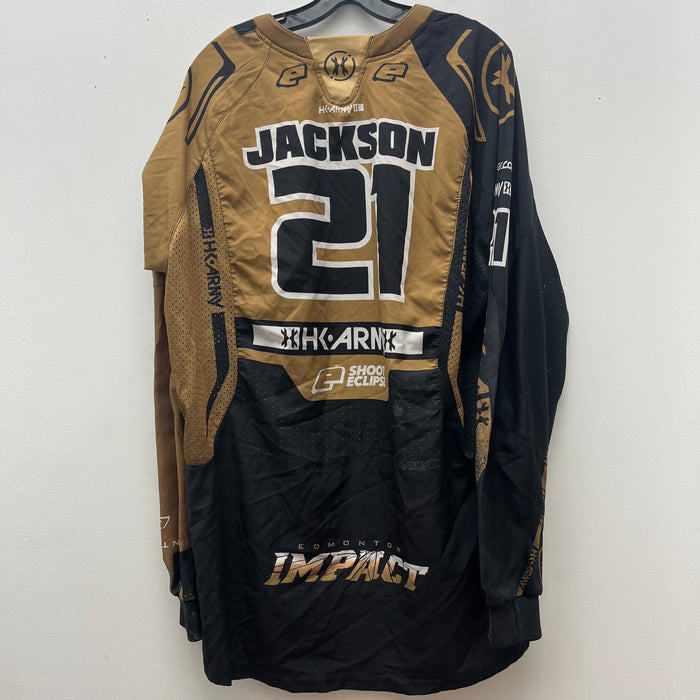 Pre Owned - Game Worn Jersey Fuzzy Edmonton Impact - #1 XL