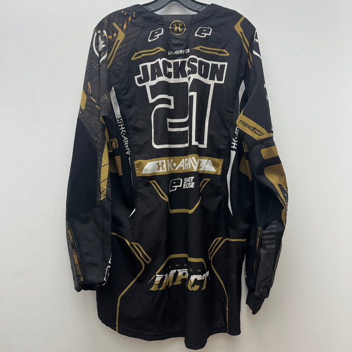 Pre Owned - Game Worn Jersey Fuzzy Edmonton Impact - #2 XL