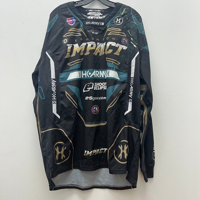 Pre Owned - Game Worn Jersey Fuzzy Edmonton Impact - #3 XL