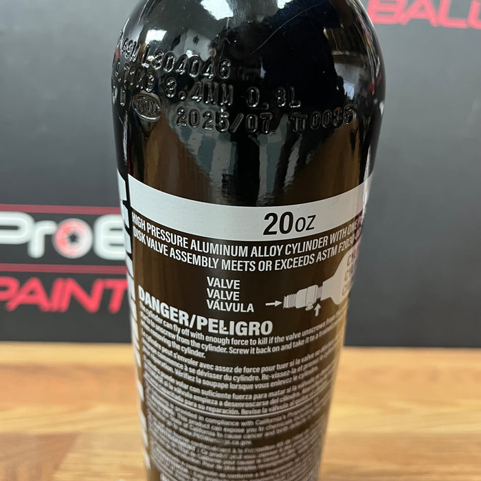 Pre Owned - Tippmann Co2 Tank - Black 20oz