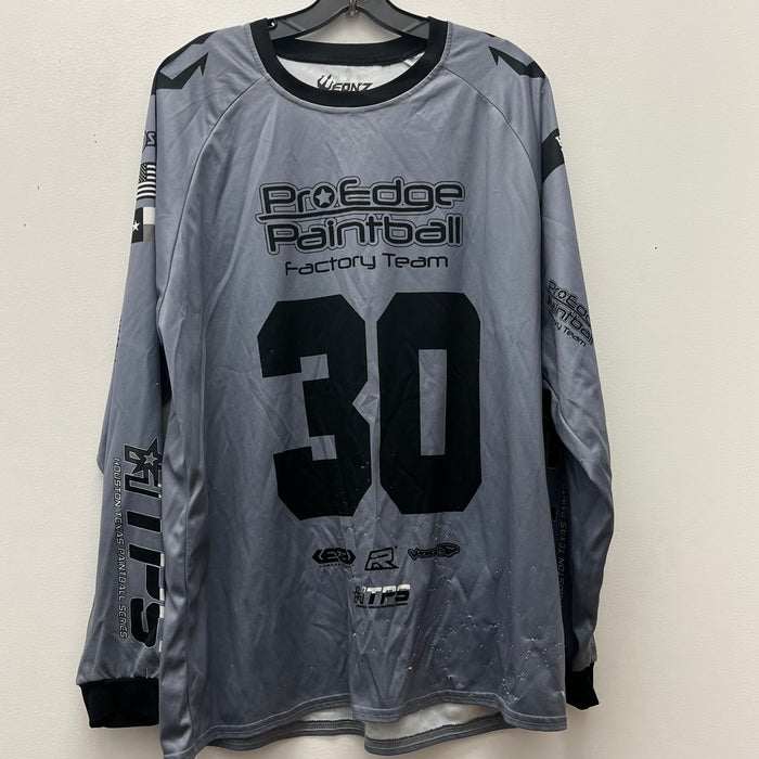 Pre Owned - Pro Edge Factory Jersey - Grey #30 Large