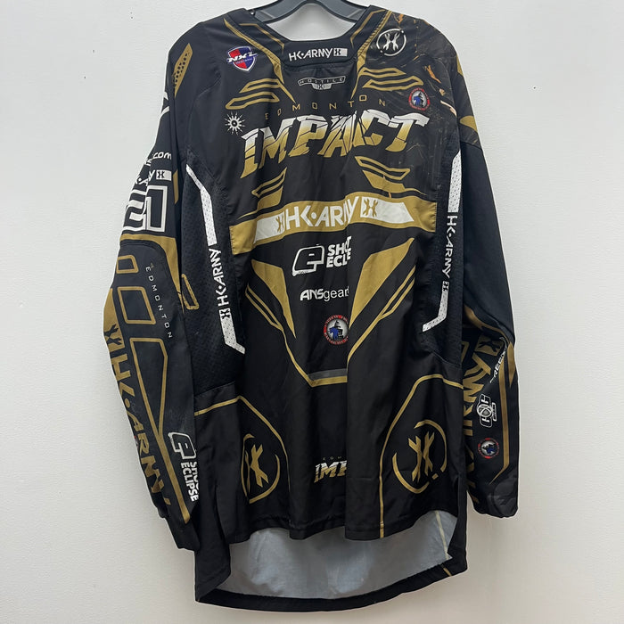 Pre Owned - Game Worn Jersey Fuzzy Edmonton Impact - #2 XL