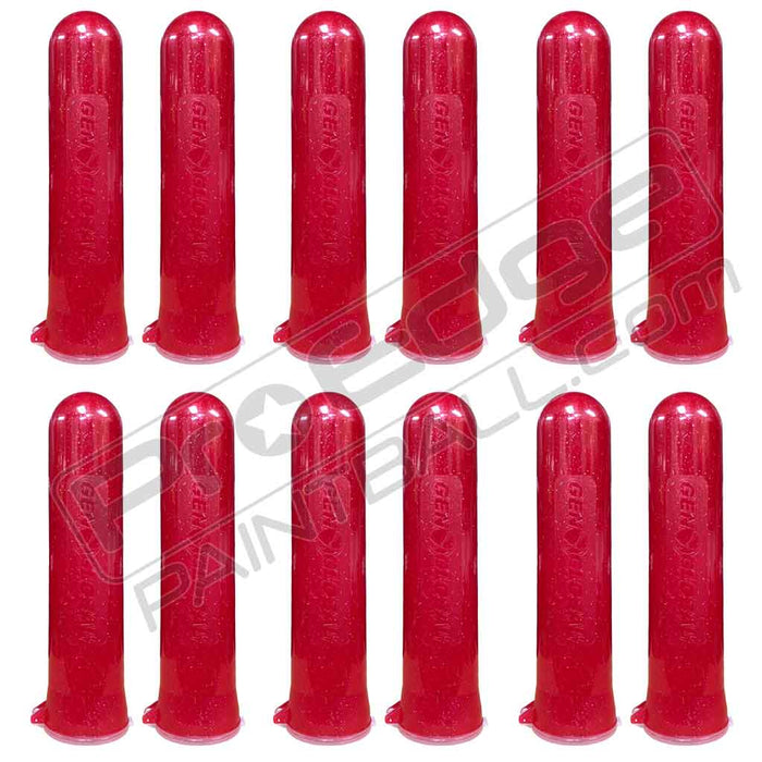 GenX Global Paintball Pods 140 Rd - Red Sparkle - Box of 156