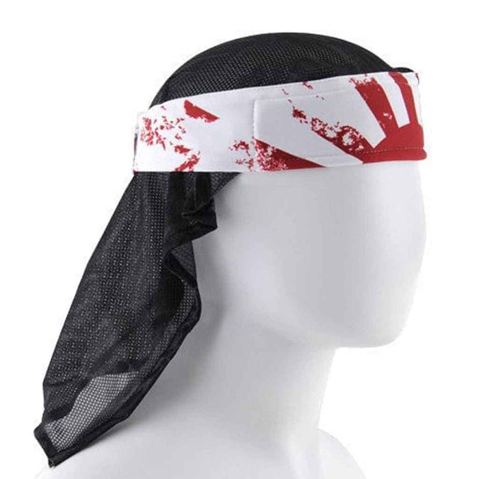 HK Army Headwrap - Rising Sun White