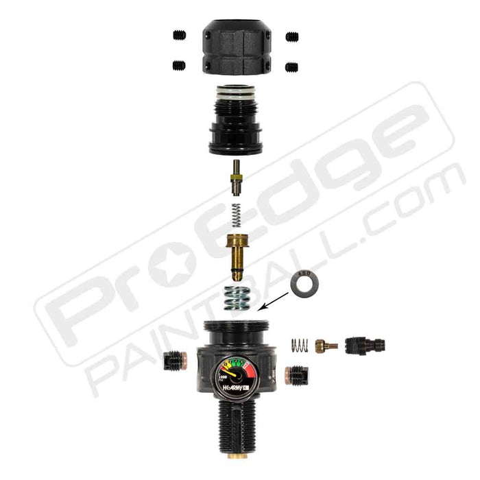 Hk Army Turbine PRO Regulator - Black