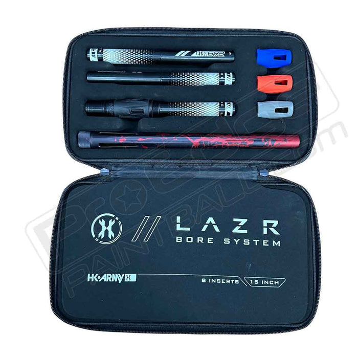 HK- Barrel Kit LAZER- Blood Splash- Black inserts - Cocker Threads