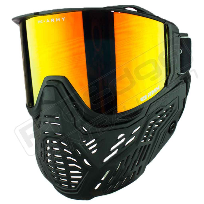 HK Army RMX Goggle System - Black - Choose Lens Color