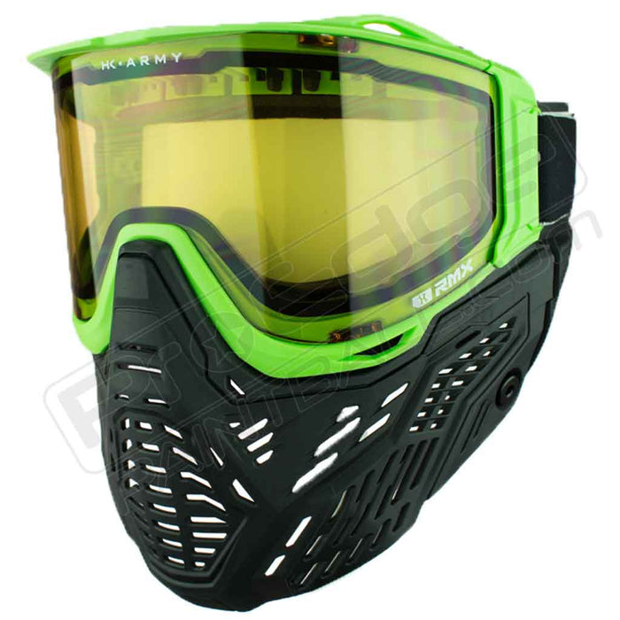 HK Army RMX Goggle System - Neon Green - Choose Lens Color