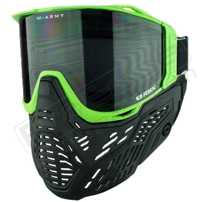 HK Army RMX Goggle System - Neon Green - Choose Lens Color