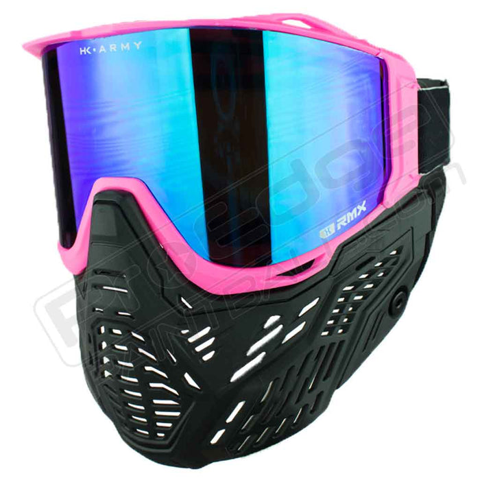 HK Army RMX Goggle System - Neon Pink - Choose Lens Color