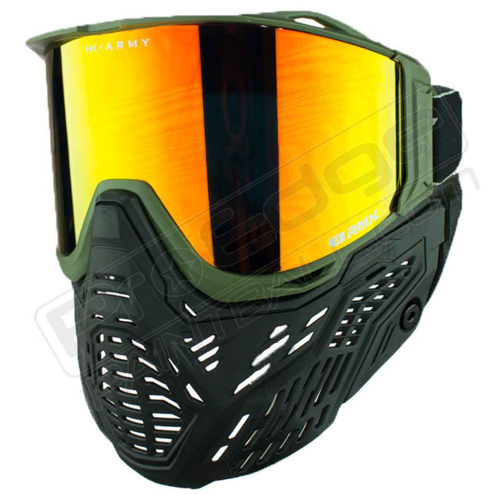 HK Army RMX Goggle System - Olive - Choose Lens Color
