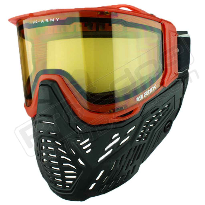 HK Army RMX Goggle System - Red - Choose Lens Color