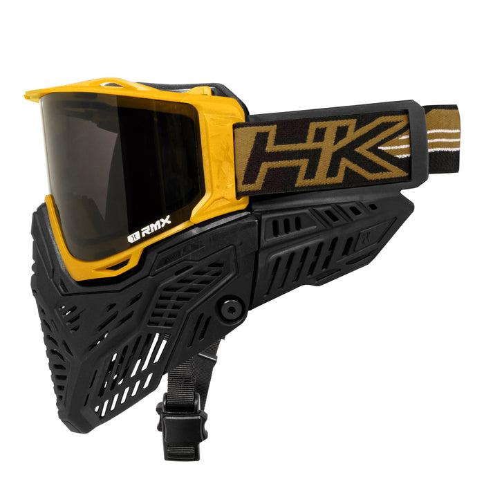 HK Army RMX Goggle System - Gold - Choose Lens Color