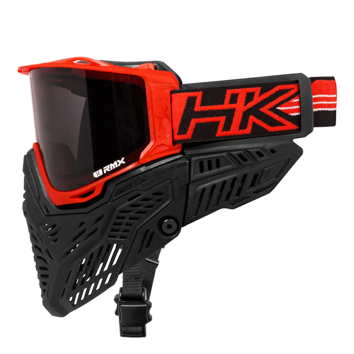 HK Army RMX Goggle System - Red - Choose Lens Color