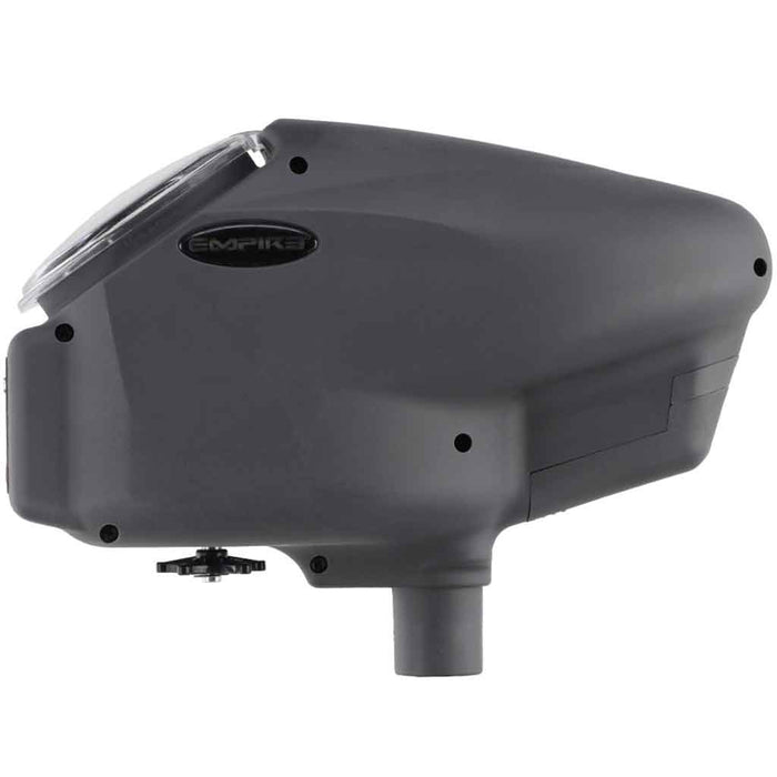 Empire Halo Too With Rip Drive Paintball Hopper - Grey