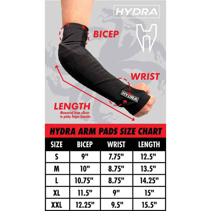 HYDRA ARM PADS - BLACK