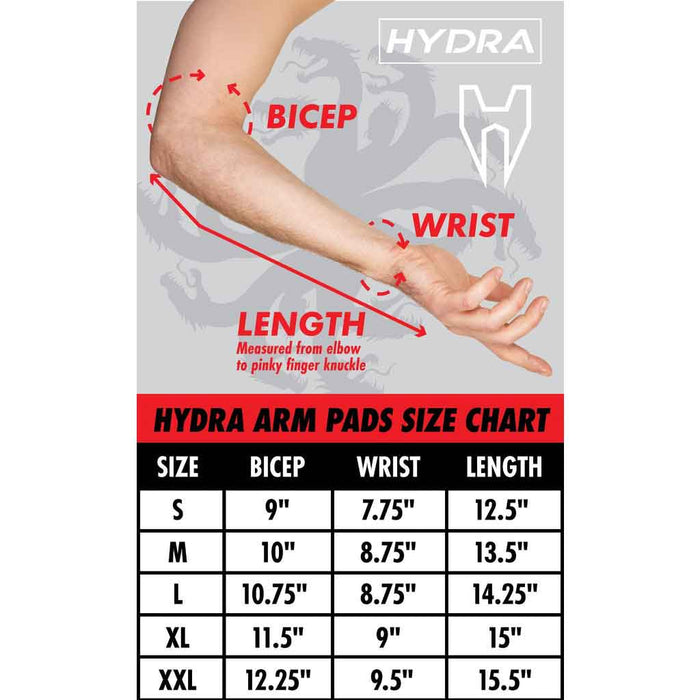 HYDRA ARM PADS - BLACK