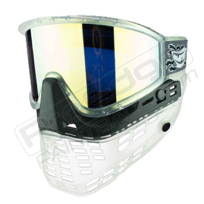 JT x Hydra ProFlex Paintball Mask - Clear - W/ Clear Lens