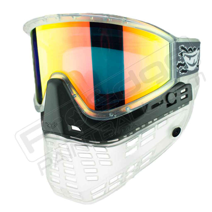 JT x Hydra ProFlex Paintball Mask - Clear - W/ Clear Lens