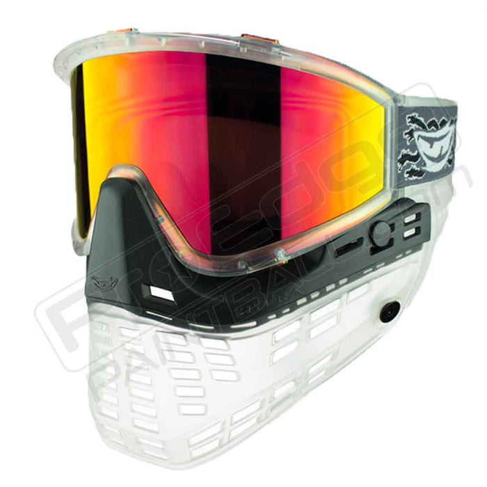JT x Hydra ProFlex Paintball Mask - Clear - W/ Clear Lens