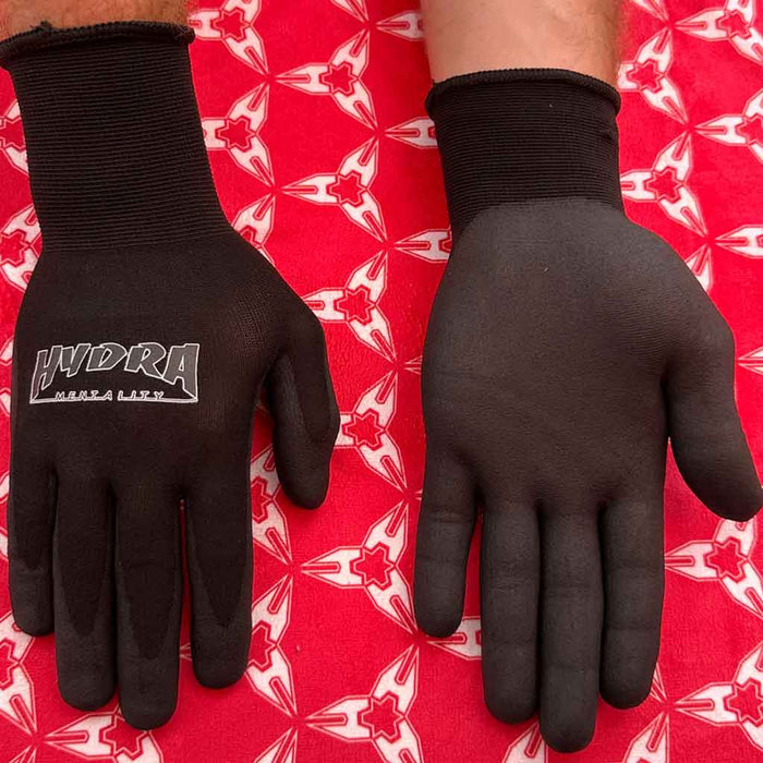Hydra Paintball Gloves - Black - Choose Size