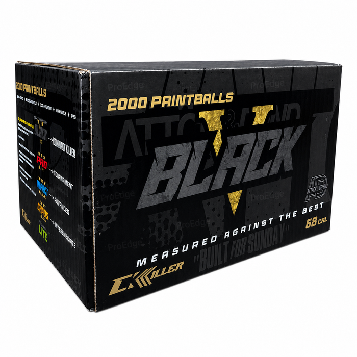 CK Black Advance - 2000 Paintballs - .68 Caliber