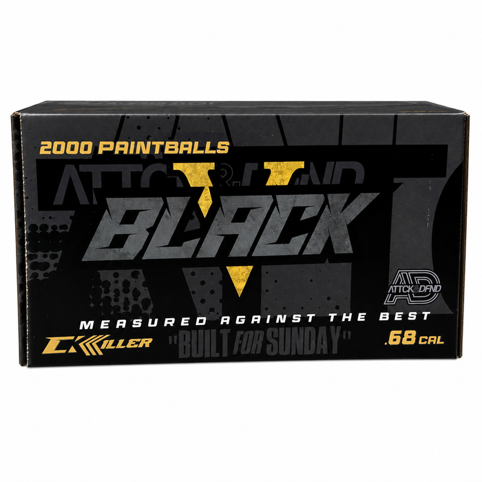 CK Black Advance - 2000 Paintballs - .68 Caliber