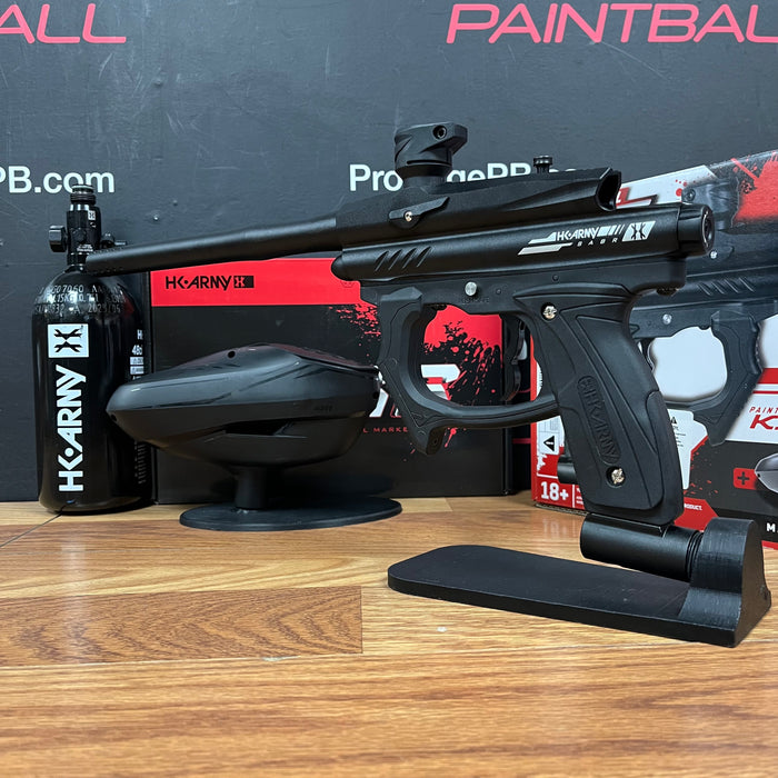 Pre Owned - HK Army SABR Paintball Gun Bundle - Black