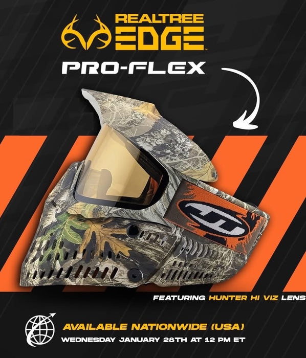 JT Proflex Paintball Mask - Real Tree