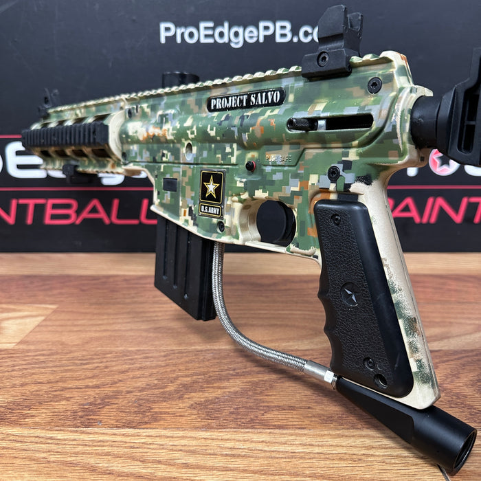 Pre Owned - Tippmann Project Salvo - Digi Camo Painted