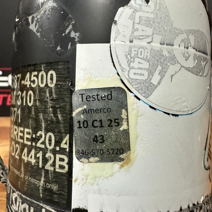 Pre Owned - Nina SL 77/4500 HPA Tank - No Regulator