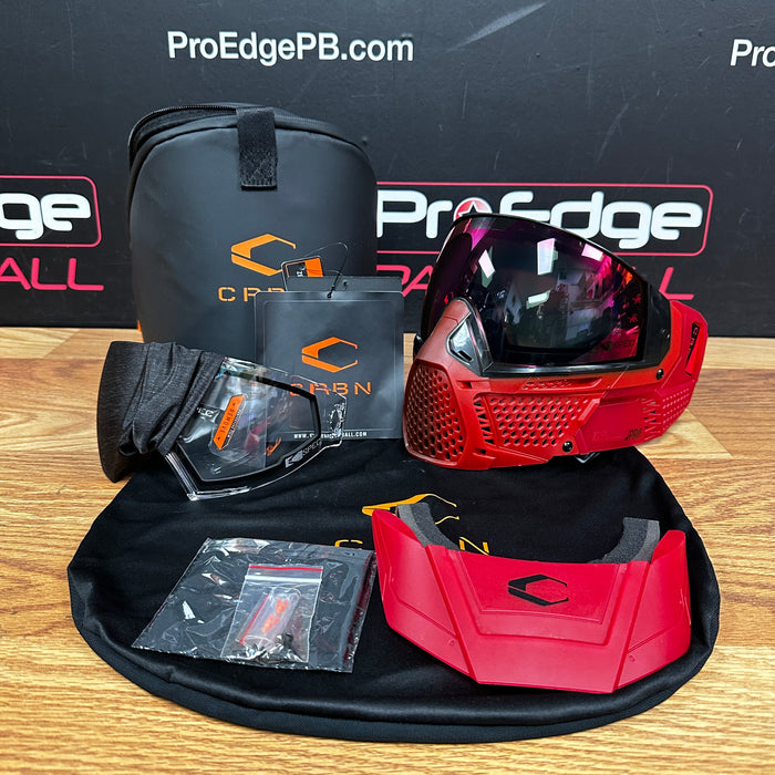 STORE DEMO - Carbon Zero Pro Blood Mask Less Coverage - Red Fade