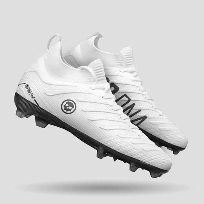 Infamous PRO DNA Voltrax Cleats - White - Choose Size