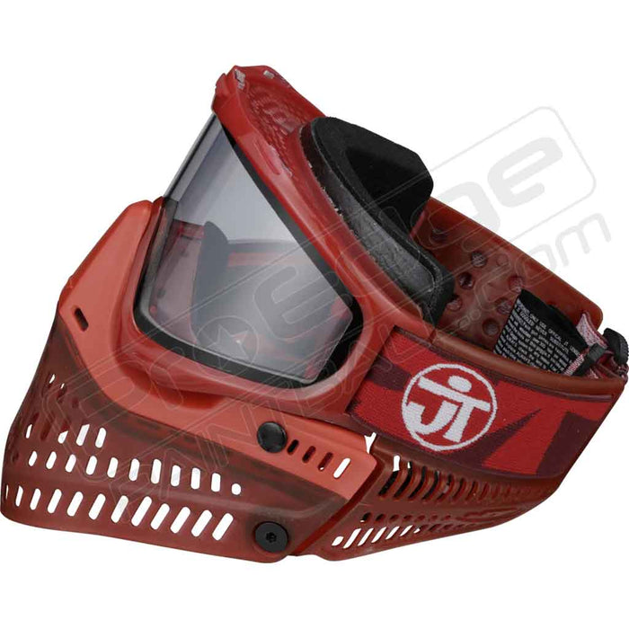 JT Proflex Paintball Mask LE - Birthstone Ice Ruby -  W/ Clear Lens