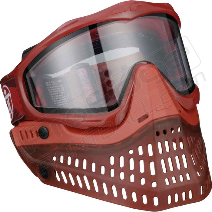 JT Proflex Paintball Mask LE - Birthstone Ice Ruby -  W/ Clear Lens
