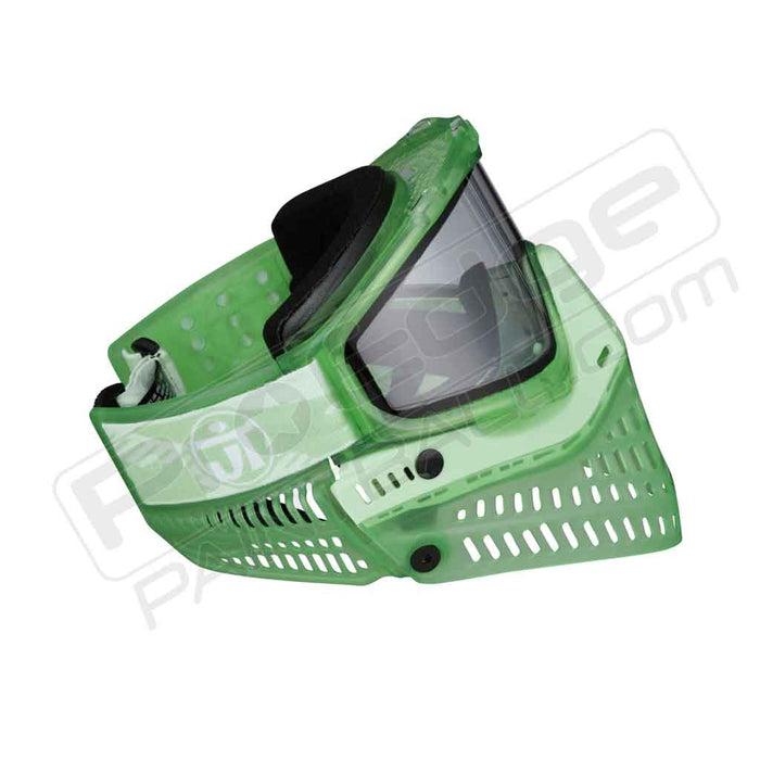 JT Proflex Paintball Mask LE - Birthstone Ice Peridot -  W/ Clear Lens