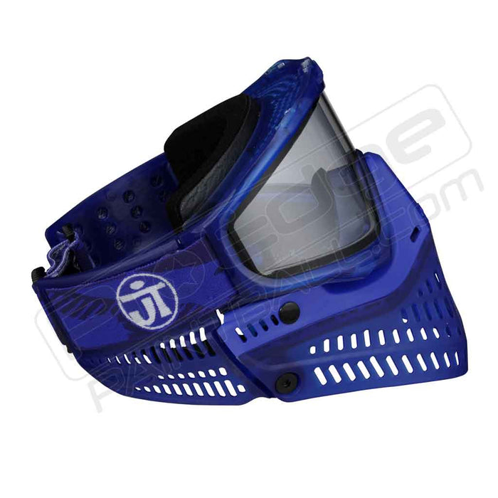 JT Proflex Paintball Mask LE - Birthstone Ice Sapphire -  W/ Clear Lens