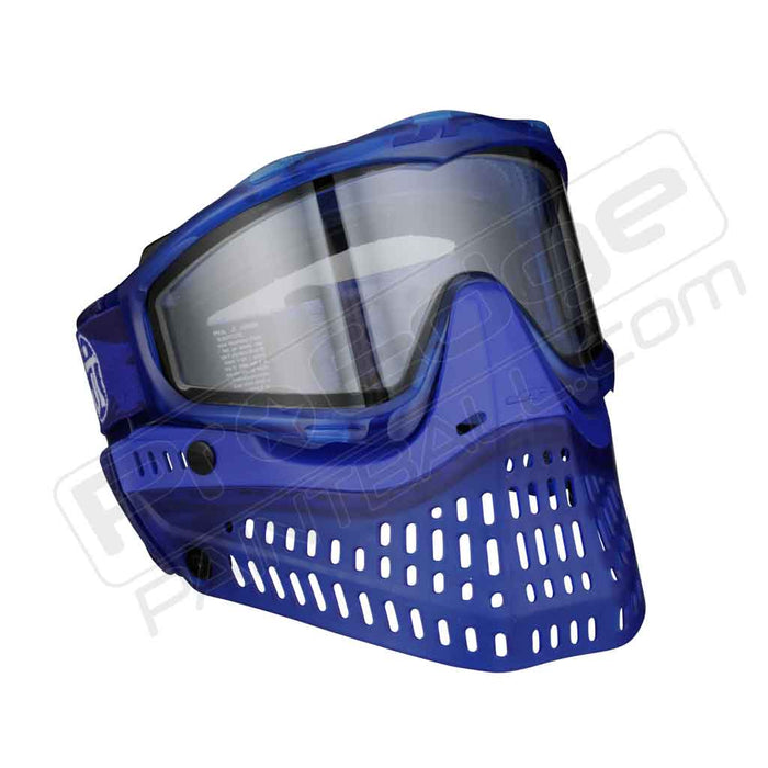JT Proflex Paintball Mask LE - Birthstone Ice Sapphire -  W/ Clear Lens