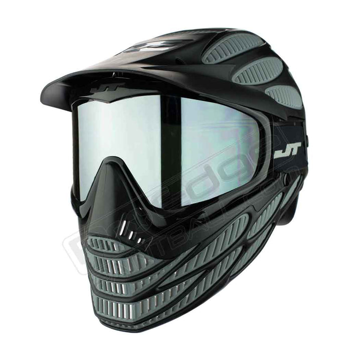 JT Flex 8 Full Head Shield- Black/Grey
