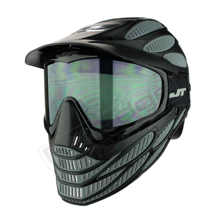 JT Flex 8 Full Head Shield- Black/Grey
