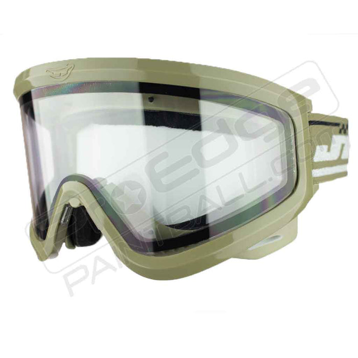 JT QLS Goggle Frame Complete - Olive - Choose Lens