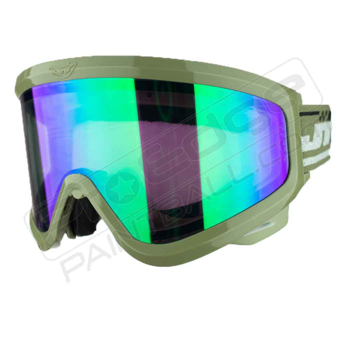 JT QLS Goggle Frame Complete - Olive - Choose Lens