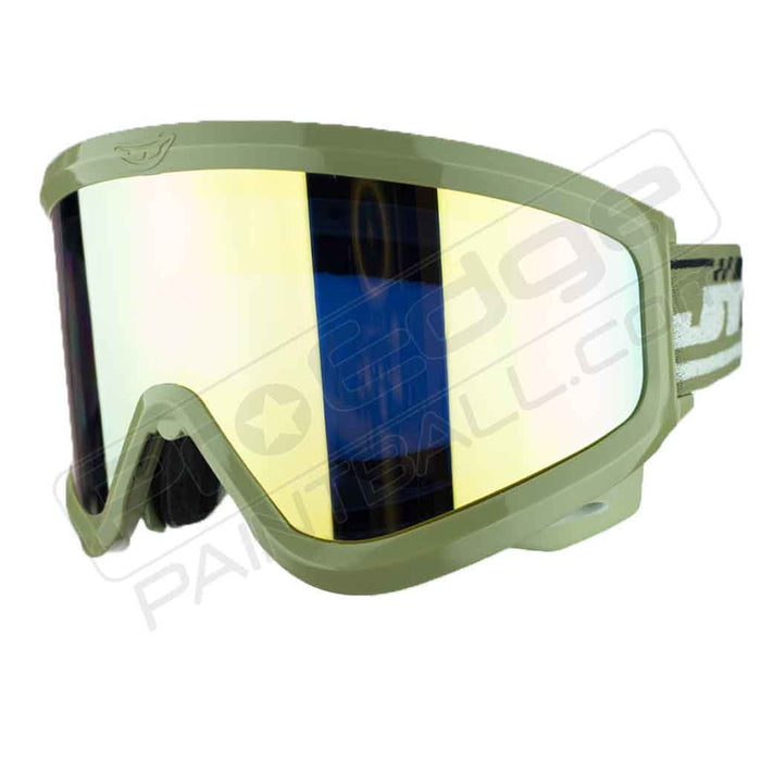 JT QLS Goggle Frame Complete - Olive - Choose Lens